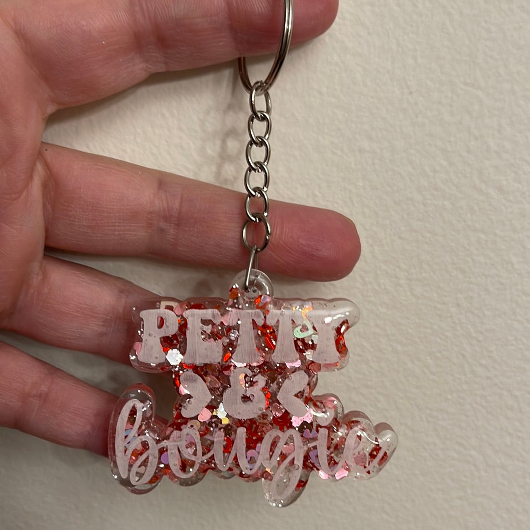 Petty & Bougie keychain