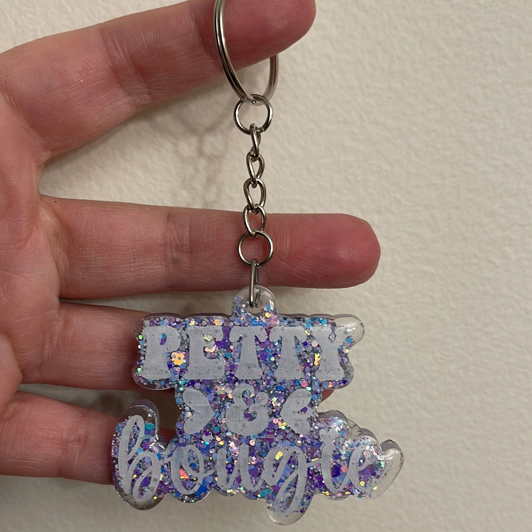 Petty & Bougie keychain