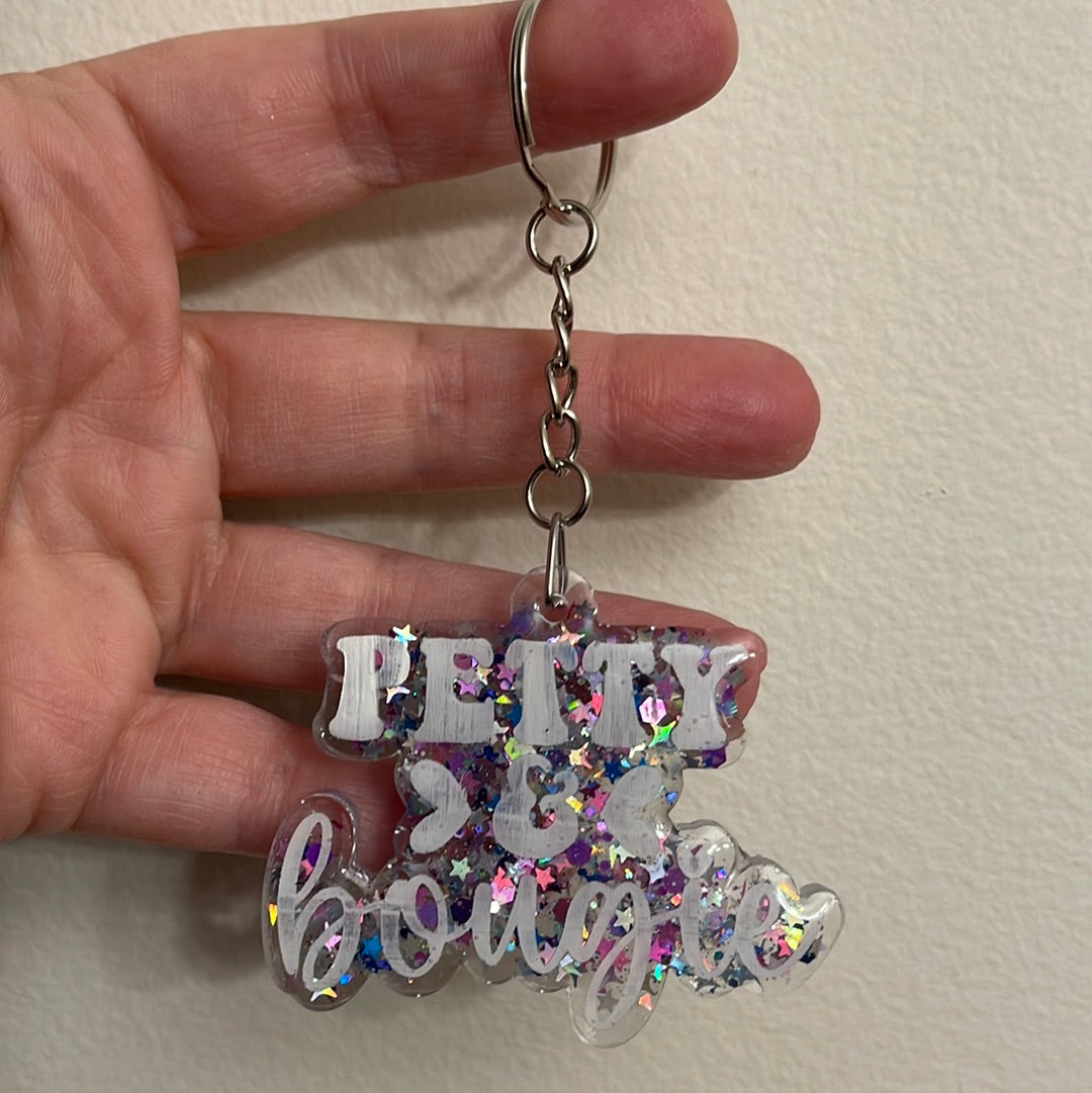 Petty & Bougie keychain